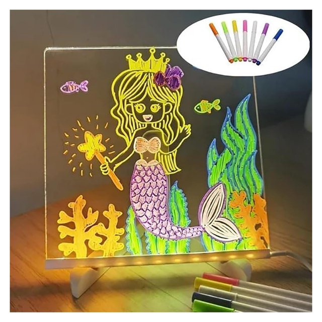 Gpmsign LED Note Board, LED Note Board with Colors, Glowing Message