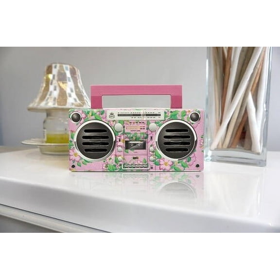 Gpo Gpobronpk Bronx Mini Bluetooth Speaker Floral