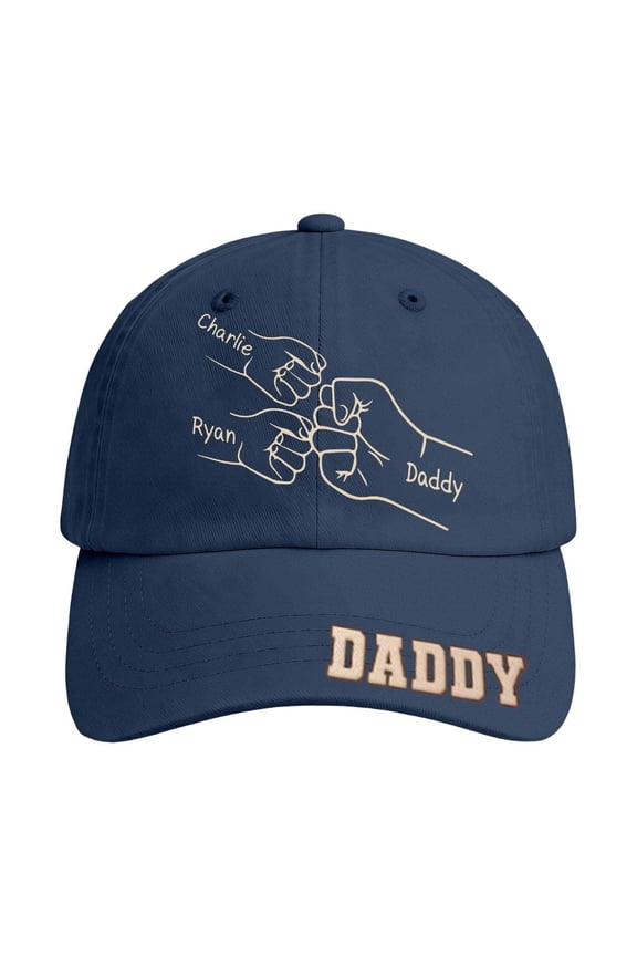 Baseball Hats for Men Father'S Day Custom Hat for Dad Unique Handmade for Father’S Day Celebration Womens Baseball Caps Navy_001,One Size