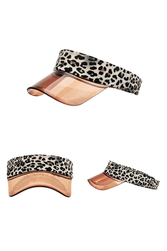 Baseball Hats for Women Leopard Print Sun Fashion Visor Mens Baseball Cap White,One Size
