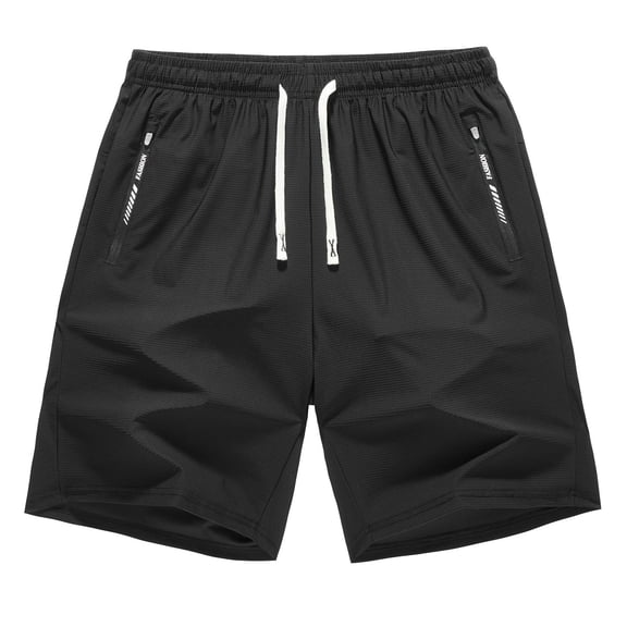 Gpoecd Women's Lightweight Solid Athletic Flexible Knit Breathable Ice Silk Comfort Sweatpant Shorts for Casual Running 5 Inch Inseam Plus Size Sweatpants for Women 05_Black,XXS