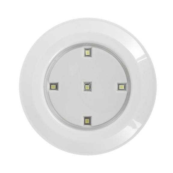 Gpoty 4 Piece Set Wireless Remote Control Wall Ceiling LED Lights Counter Under Cabinet Cupboard