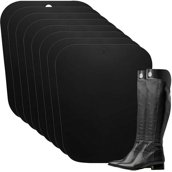 Gpoty 8pcs Boot Shaper Form Inserts Tall Boot Support Reusable Boot Stand Holder for Men Women Knee High Tall Boots