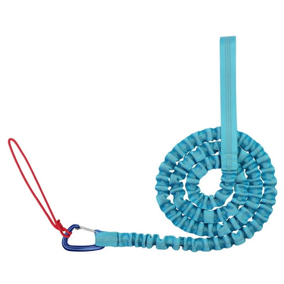 Gpoty Kids Tow Bike Rope, Bicycle Towing Rope For Kids,bike Bungee With Attachment, Mtb Trailer Bike Mountain Bike Tow Rope Pulling Strap For Riding Further With Your Child(Blue)