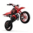 thumbnail image 1 of Gpower 49cc Dirt Bike for Kids 6-15,2-Stroke Gas Powered Mini Dirt Bike,1.5L Fuel Capacity,1-Seater,Red, 1 of 7