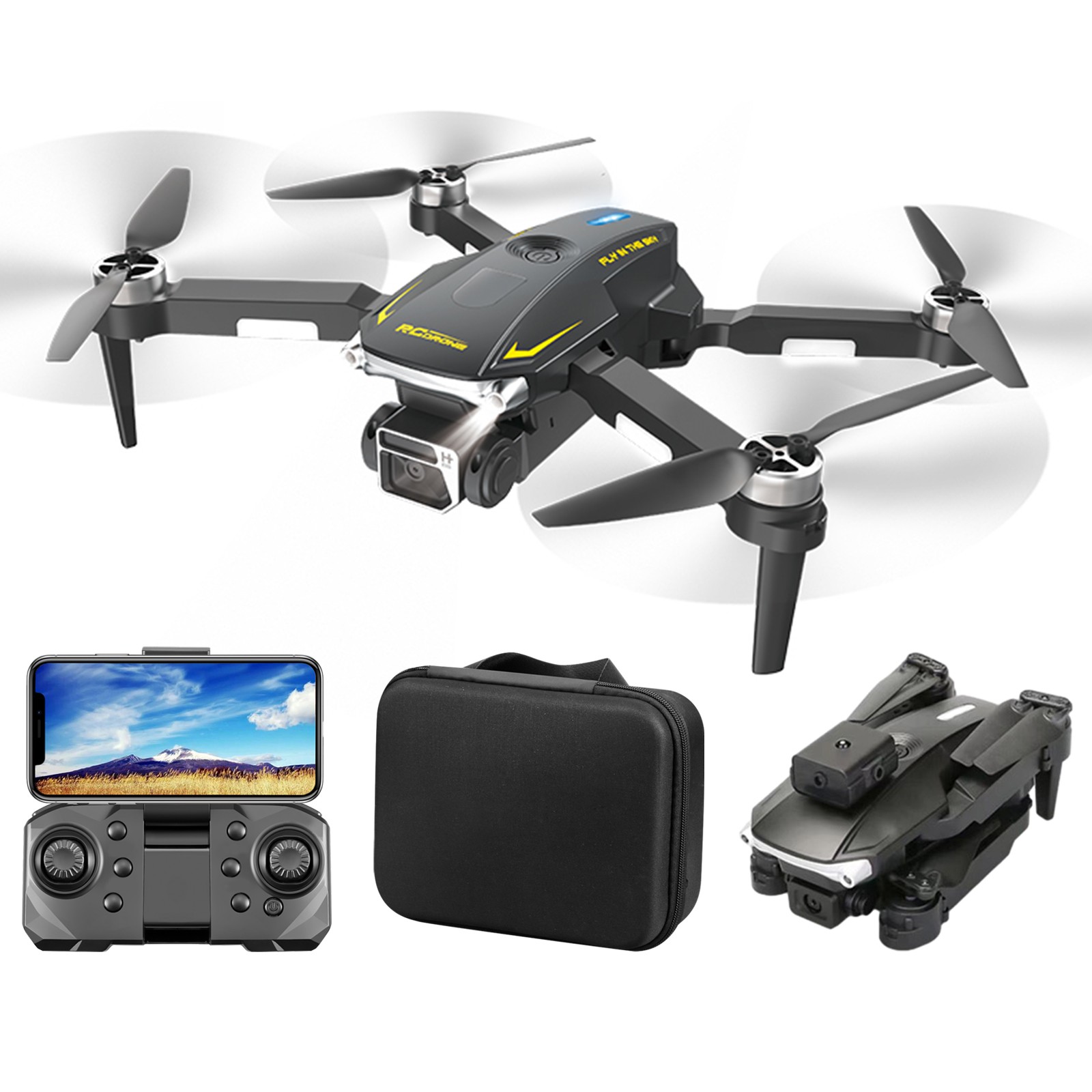 Gps Brushless Motor Fpv Drone With Dual Camera Follow Me Mode Foldable Gps Brushless Motor Fpv Drone With Dual Camera Follow Me Mode Foldable