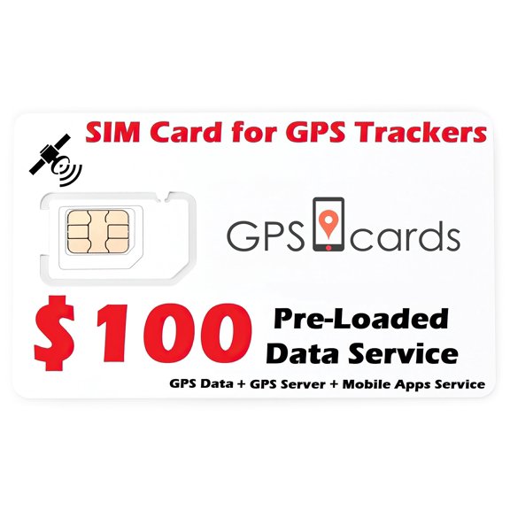 Gps Tracker Sim With American Gps Cards Apps & 4g Lte Connection