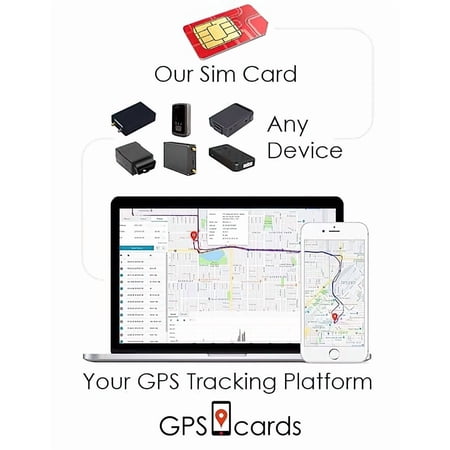 Gps Cards Sim Fits Sinotrack Vehicle Car Gps Tracker/ Hybrid Maps/ Phone App