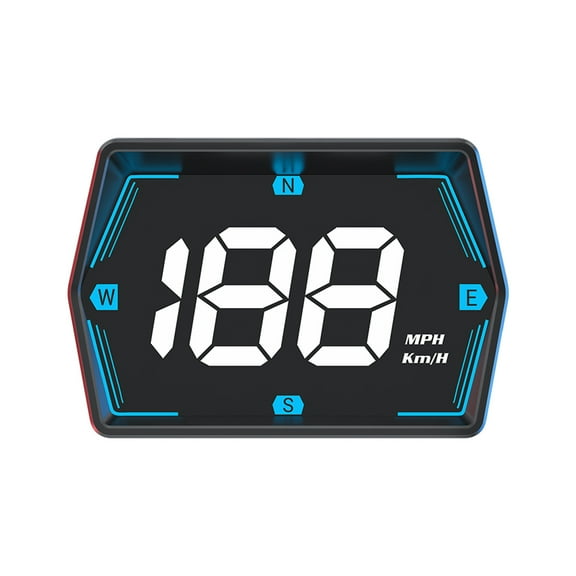 Gps , GPS Speedometer Universal Car Heads-up Display 3 Inch MPH Speed Meter With Overspeed Alarm For All Vehicles, Plug And Play