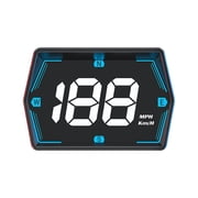 Gps , GPS Speedometer Universal Car Heads-up Display 3 Inch MPH Speed Meter With Overspeed Alarm For All Vehicles, Plug And Play