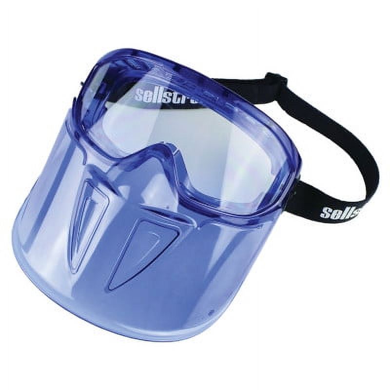 Gps300 Premium Safety Goggle with Detachable Face Shield, Clear Lens
