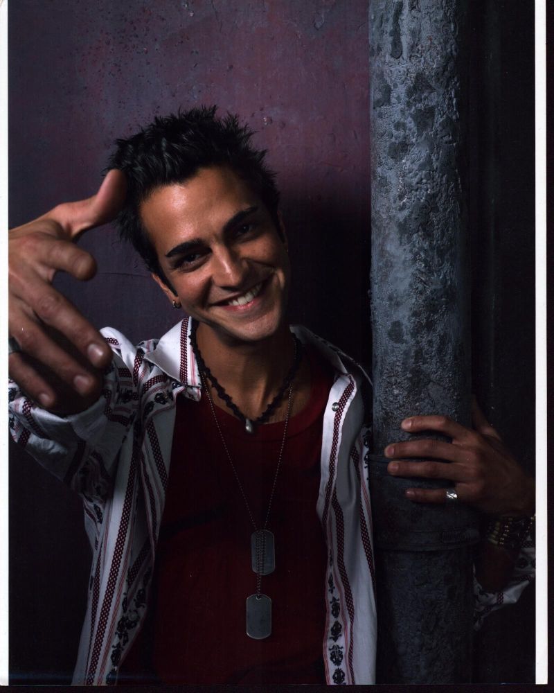 Gq In Red And White Shirt For Jonny Zero Photo Print (8 x 10) Item