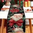 thumbnail image 1 of Gqqkzmb Christmas Table Runner 13 x 72 Inch Christmas Decorations for Home, Xmas Winter Holiday Kitchen Dining Table Decoration Party Decor, 1 of 5