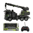 thumbnail image 1 of Gqtwoy 1/32 Scale Remote Control Engineering Truck with Four-Way Lighting, Realistic Construction Toy for Kids, Battery Included, Interactive Play and Hand-Eye Coordination, Durable and Safe Design, 1 of 5
