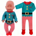 thumbnail image 1 of Gqtwoy 18 in Doll Clothes Casual Christmas Dress Set, Doll Accessories, Holiday Outfit for 18 Inch Dolls, Christmas Fashion Clothing for Dolls, Unique Doll Gift, 1 of 6