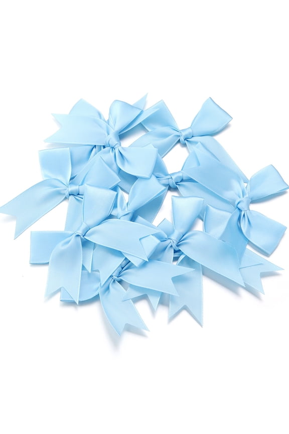 20Pcs Ribbon Bow Hair Clips, DIY Accessories for Gift Wrapping, Decorative Bows for Weddings, Party Favors, and Hair Styling, Versatile Satin Ribbons for Crafts and Decorations