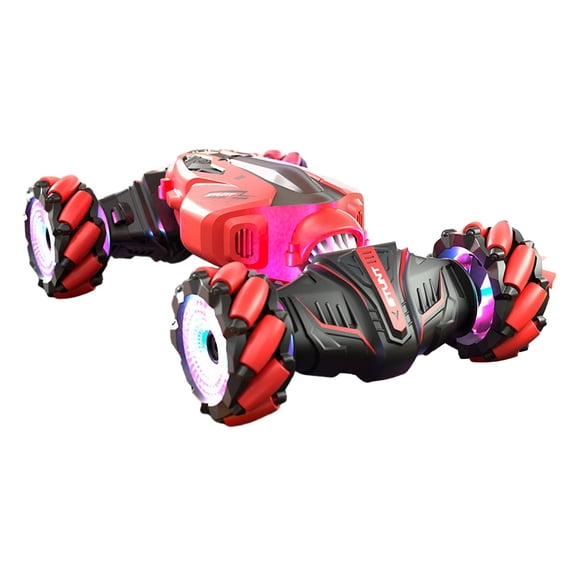 Gqtwoy 4WD Gesture Sensor Remote Control Car, Dual Control Stunt Car, Off-Road and On-Road Toys for Birthdays and Holidays, 360° Rotation, Durable Rechargeable Battery