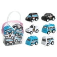 thumbnail image 1 of Gqtwoy 6Pcs Mini Inertial Car Set, Regenerative Pull Back Cars for Kids, Handbag Car Toy Set with 6 Cute Cars, Portable Toy Cars with No Batteries Required, Great Gift for Boys & Girls, 1 of 9