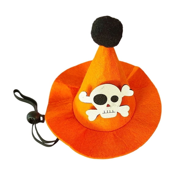 Gqtwoy Adjustable Pet Halloween Hat, Soft Comfortable Festive Accessories, Elastic Size for Party Cosplay, Pet Photography Props, Pet Costume for Holidays