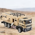 thumbnail image 1 of Gqtwoy Alloy RV Simulation Toy, Off-road Vehicle Model, Interactive Play Features, Durable Construction, Travel Truck with Mini Motorcycle, Adventure Exploration, 1 of 6