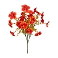 thumbnail image 1 of Gqtwoy Artificial Fall Silk Flowers Bouquet, Realistic Fake Floral Stems, Faux Fall Blooms for Vase Fillers, Halloween Thanksgiving Decor, Mixed Stems for Home Decoration, 1 of 6