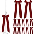 thumbnail image 1 of Gqtwoy Ballets Style Bow Cake Birthday Party Decoration, Decorative Satin Bows for Gifts, Wine Bottles, and Candles, 12-Piece Set, Versatile Ribbon for Elegant Styling, 1 of 6