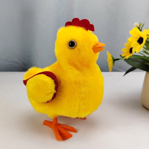 Gqtwoy Chicken Doll, Interactive Toy, Walking Chicken, Electronic Pet, Can Walk and Call Chicken with Realistic Sounds, Furry Companion for Fun and Imaginative Play