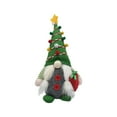 thumbnail image 1 of Gqtwoy Christmas Decorations Faceless Doll Ornament Light-Up Figurine, Unique Shape Festive Decoration, Soft Lighting Effect for Home and Party, Elegant Cloth Design, 1 of 6