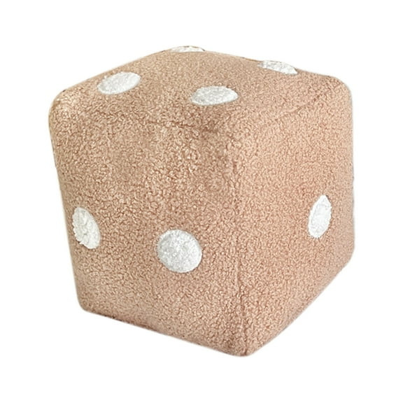 Gqtwoy Cute Dice Doll Toy - Soft Plush Dice Pillow Gift for Valentine's Day, Christmas, Birthdays, Kawaii Decor for Kids and Adults