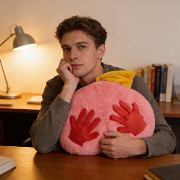 Gqtwoy Cute Horse Butt Pillow, New Year Decoration Cushion, Festive Home Decor, Reusable Holiday Pillow, Vintage Style Cushion, Cozy Decorative Accent