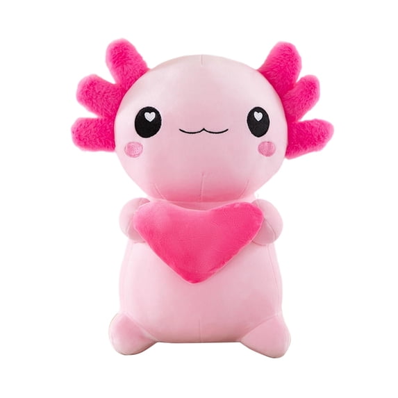 Gqtwoy Cute Salamander Plush Doll, Soft Stuffed Animal Toy, Birthday Gifts, Cozy Decorative Doll, Ideal Gift for Animal Lovers, 11.8in