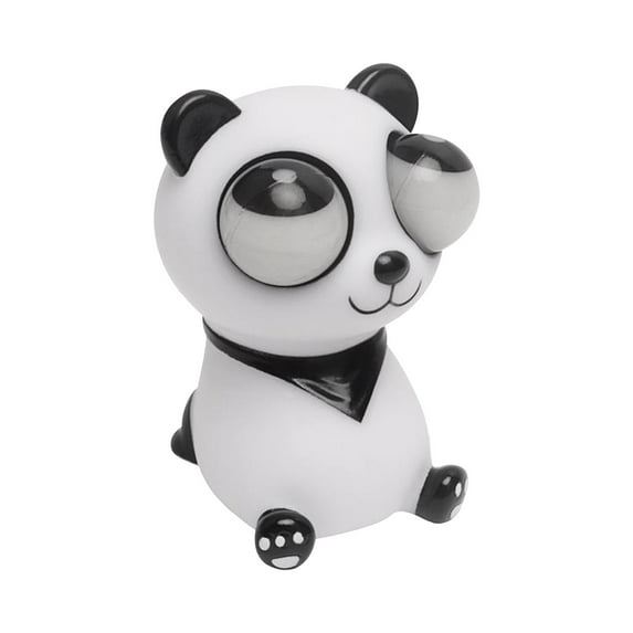 Gqtwoy Decompression Protruding Eyes Panda Doll - Cute Stress Relief Toy for Kids and Adults, Ideal Gift for Relaxation