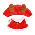thumbnail image 1 of Gqtwoy Doll Clothes Christmas Clothes, Reindeer Hats, Winter Dress Up Outfits for 20cm Dolls, Festive Theme Clothing, Warm Thick Material, Perfect Gift for Special Occasions, 1 of 6