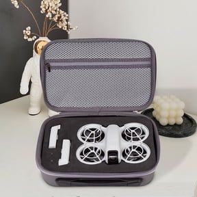 Gqtwoy Drone Case, Shock-Resistant Storage Bag with Strap, Portable Travel Box, Drone & Battery Organizer, Ideal for Safe Travel and Storage