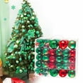 thumbnail image 1 of Gqtwoy Electroplated Christmas Tree Balls, 116 Pcs Christmas Ornaments Set, Shiny Holiday Decorations for Tree, Wreaths, and Garlands, Perfect for Home and Festive Decor, 1 of 5