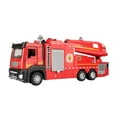 thumbnail image 1 of Gqtwoy Fire Truck Toy Sprinkler Power Car, Water Spray Function, Interactive Rescue Vehicle, 360° Adjustable Nozzle, Realistic Toy Car for Fire Rescue Operations, Mini Fire Truck Encyclopedia, 1 of 6