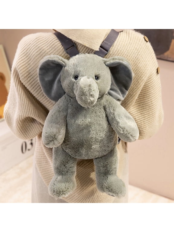 Forest Animals Plushie Toy Backpack Cute Animal Shaped Stuffed Bag, Soft Materials, Gifts for Any Occasion, Adventure Ready, Playful Plush Backpack
