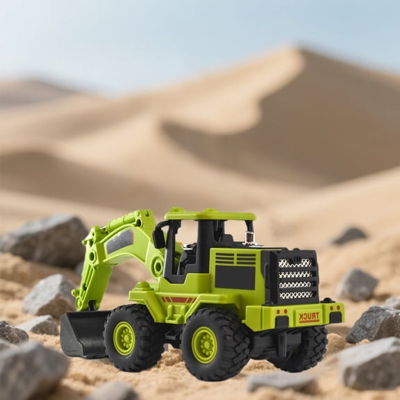 Gqtwoy Forklift Model Alloy Engineering Vehicle Simulation Load Bulldozer Toy Car, Durable Plastic, Perfect for Interactive Play, Ideal Gift for Enthusiasts
