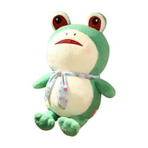 Gqtwoy Frogs Plush Doll Pillow - Adorable Green Stuffed Animal for Children, Perfect Holiday & Birthday Gift for Boys and Girls