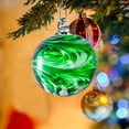 thumbnail image 1 of Gqtwoy Glass Christmas Ball Ornaments, Hand Blown Glass Ornaments, Unique Holiday Decor, Easy Hanging Decorative Balls, Perfect for Home Window and Garden Decoration, 1 of 6