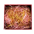 thumbnail image 1 of Gqtwoy Gold Threaded Mixed Paper Shreds, Raffia Wedding Favour Box Filler, Gift Packaging Material, Decorative Confetti Shreds, Ideal for Birthdays, Holidays, DIY Projects, 1 of 6