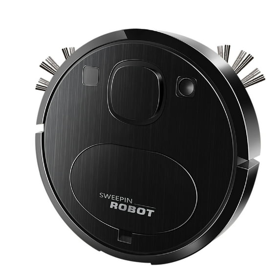 Gqtwoy High Intelligence Visual Navigation Sweeping Robot, USB Rechargeable Vacuum Cleaner with Mopping Function, Low Noise, Powerful Suction, Long Battery Life, Thin Body for Tight Spaces