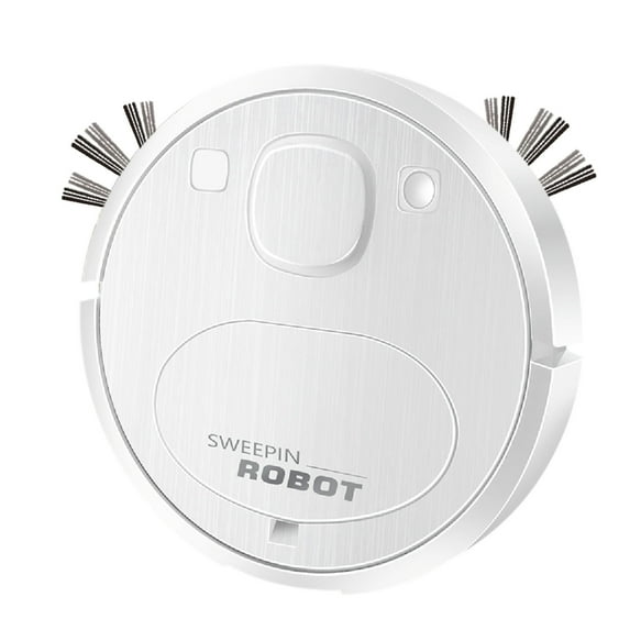 Gqtwoy High Intelligence Visual Navigation Sweeping Robot, USB Rechargeable Vacuum Cleaner with Mopping Function, Low Noise, Powerful Suction, Long Battery Life, Thin Body for Tight Spaces