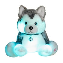 Gqtwoy Luminous Doll, Colorful Glowing Plush Toy, LED Night Light Companion, Soft Fabric Stuffed Animal, Cozy Cuddle Buddy, Safe Home Decor
