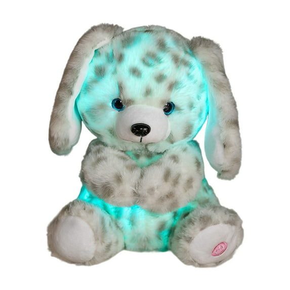 Gqtwoy Luminous Doll, Colorful Glowing Plush Toy, LED Night Light Companion, Soft Fabric Stuffed Animal, Cozy Cuddle Buddy, Safe Home Decor