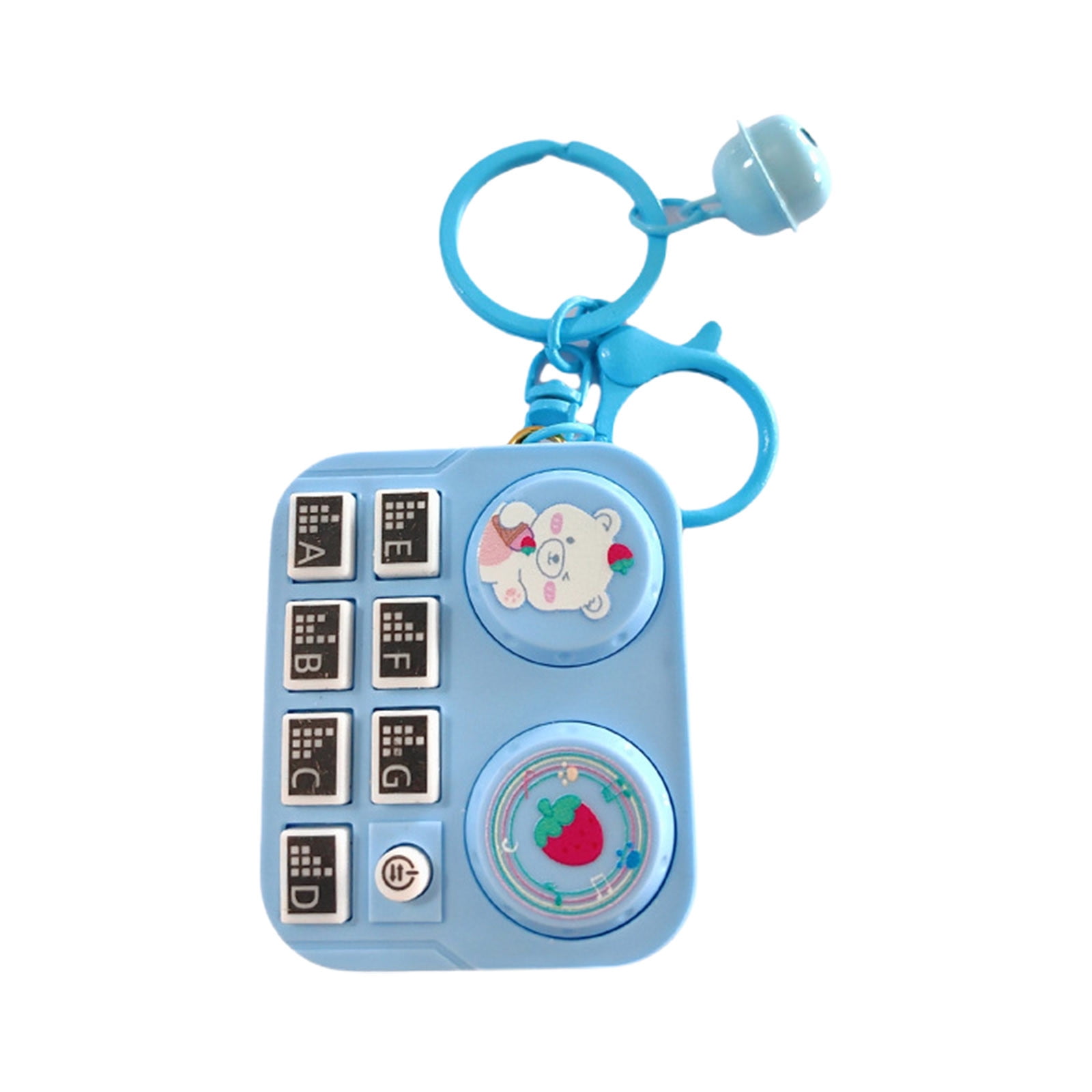 Gqtwoy Mini DJ Keychain Pendant - Funny Musical Instrument Keychain ...