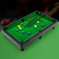 thumbnail image 1 of Gqtwoy Mini Pool Table Tabletop Portable Desktop Billiard Set Snooker Game with 2 Sticks & Balls Home Office Desk Stress Relief Games Billiards Triangle Rack, 1 of 8