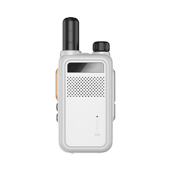 Gqtwoy Mini Wireless Talkie, Long Range Handheld Talkie, Outdoor Communication Device, Compact Design, Clear Sound Quality, Hands-Free Function, USB Charging