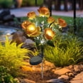 thumbnail image 1 of Gqtwoy Outdoor Solar Peony Flower Lantern, LED Decorative Lights, Waterproof Garden Lights, Pathway Lighting for Yards, Elegant Solar Garden Decor, Romantic Outdoor Ambiance, 1 of 6