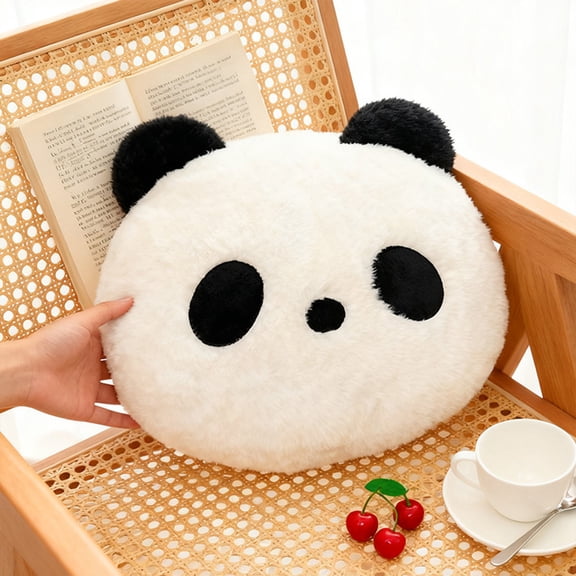 Gqtwoy Pandas Throw Pillows Decorative Cushion, Polyester Material, Home Decor, Festive Decorations, Reusable Accent Pillow, Stylish Cushion